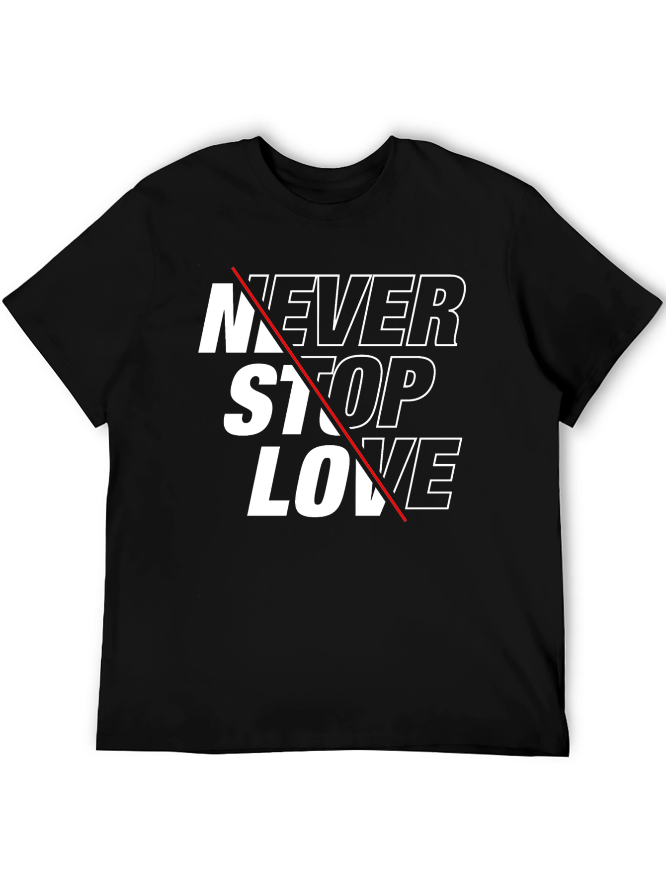 Never Stop Love Graphic Tee