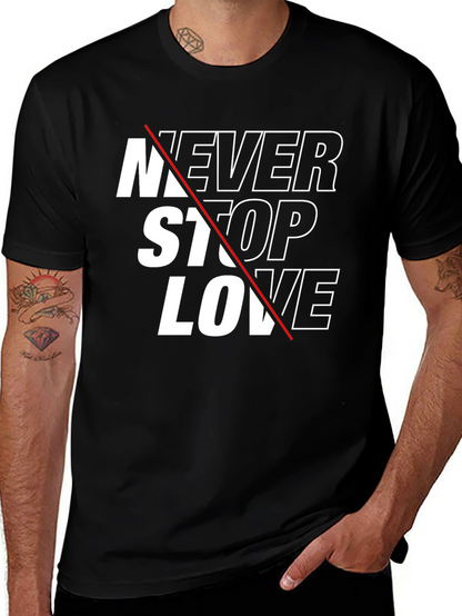 Never Stop Love Graphic Tee