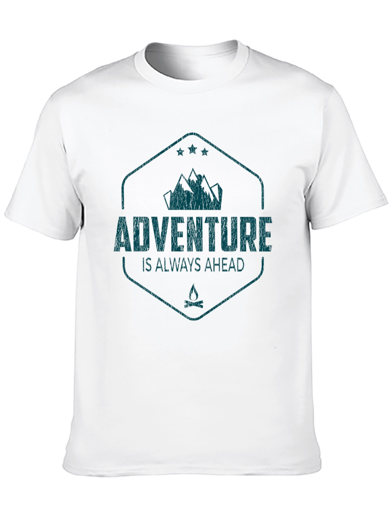 Adventure Awaits Mens Graphic Tee