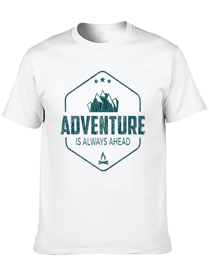 Adventure Awaits Mens Graphic Tee