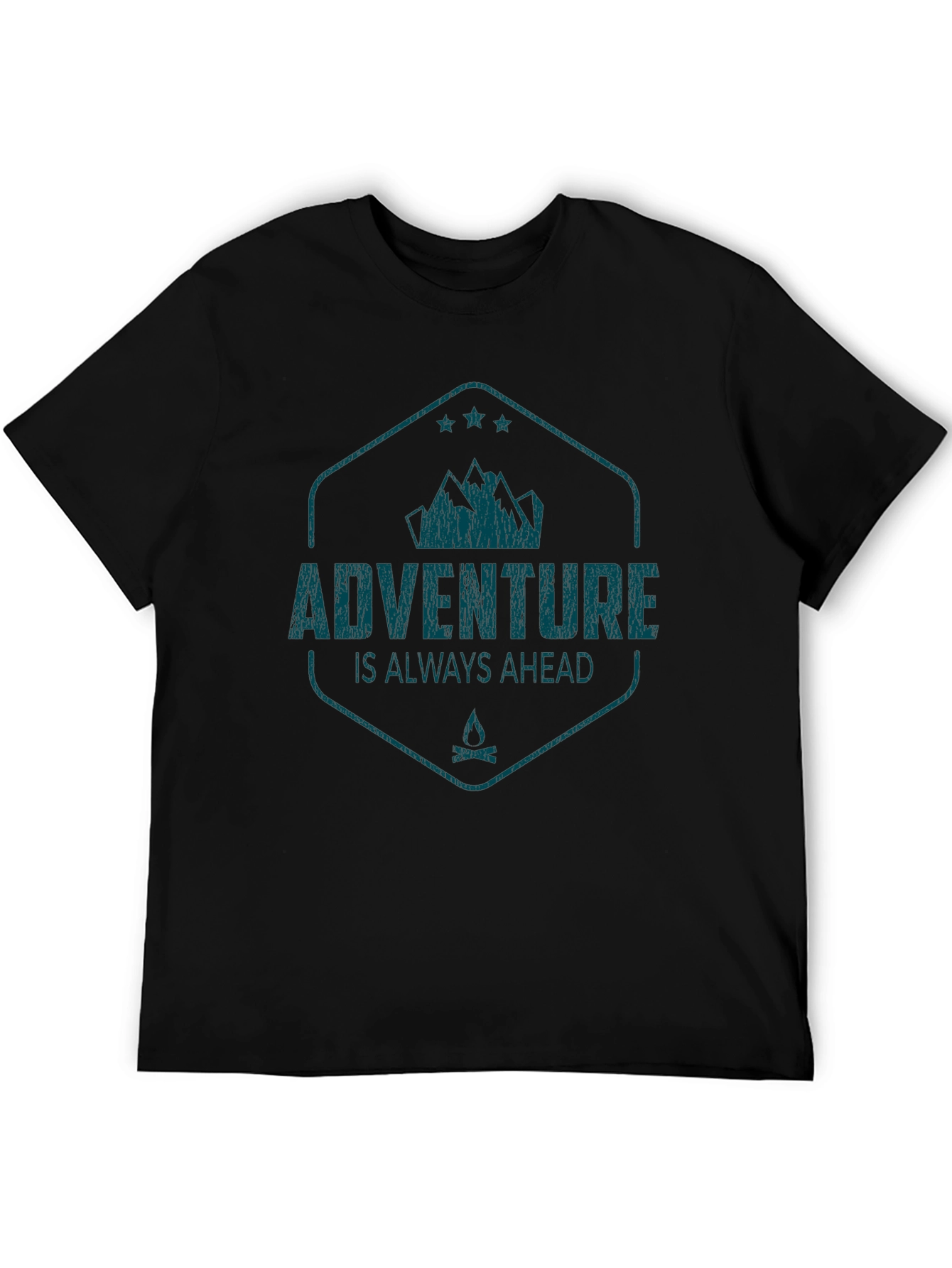 Adventure Awaits Mens Graphic Tee