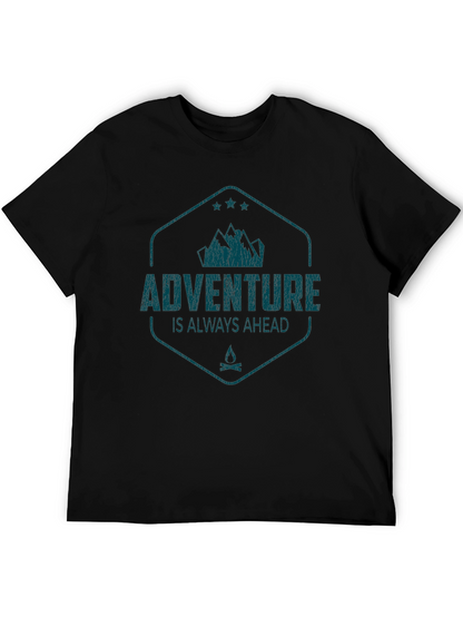 Adventure Awaits Mens Graphic Tee