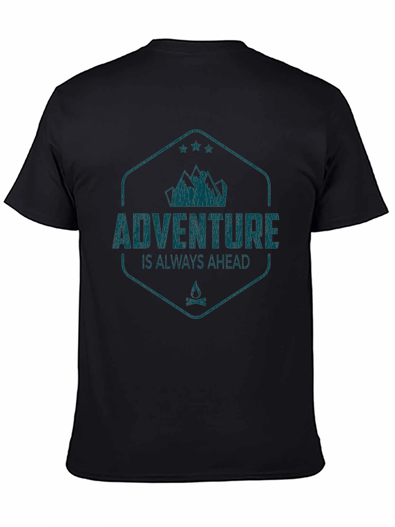 Adventure Awaits Mens Graphic Tee