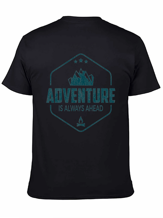 Adventure Awaits Mens Graphic Tee