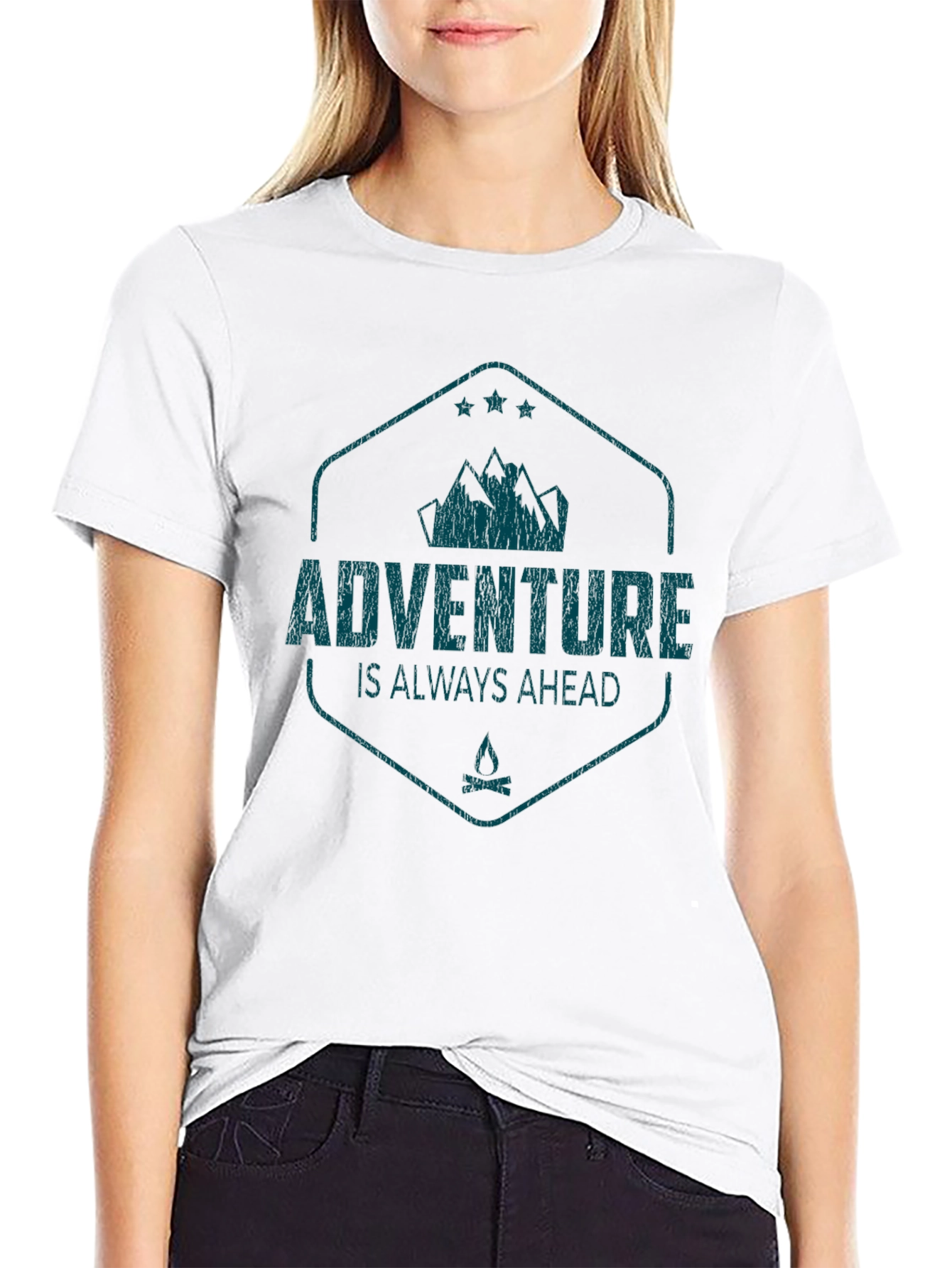 Adventure Awaits Mens Graphic Tee