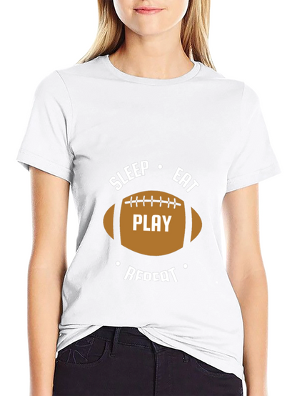 Sleep Eat Play Repeat Graphic Tee