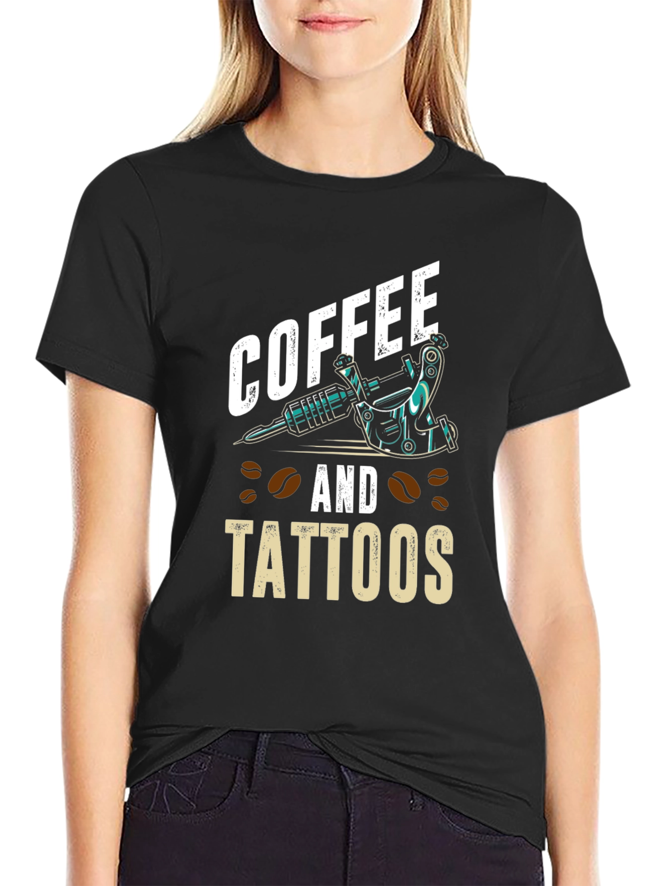 Coffee and Tattoos Graphic T-Shirt