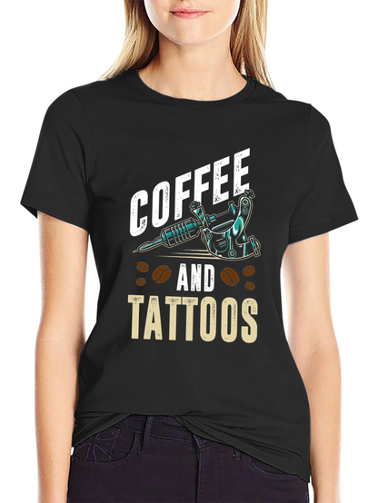 Coffee and Tattoos Graphic T-Shirt