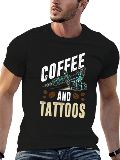 Coffee and Tattoos Graphic T-Shirt
