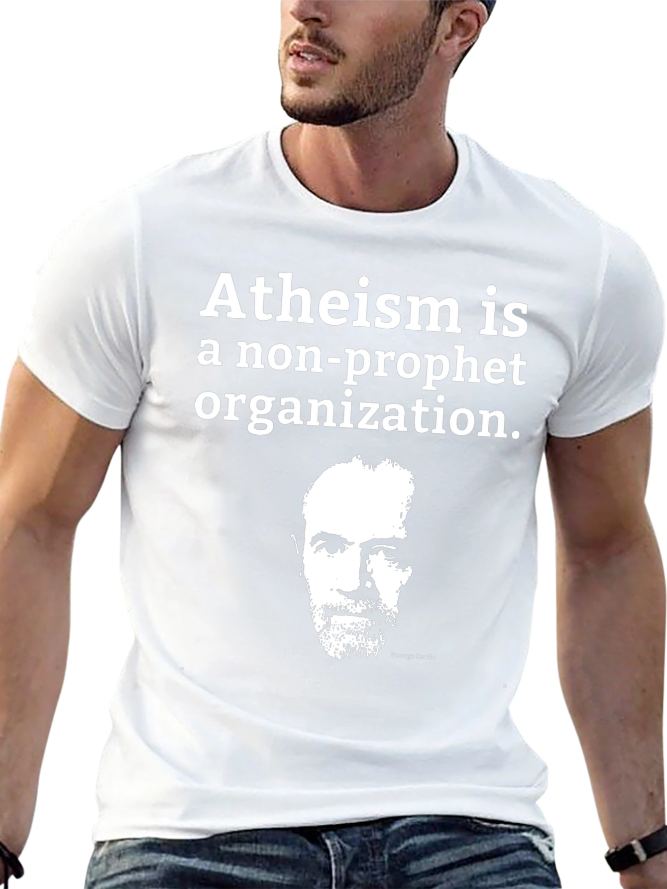 Atheism Non-Prophet Organization Graphic Tee