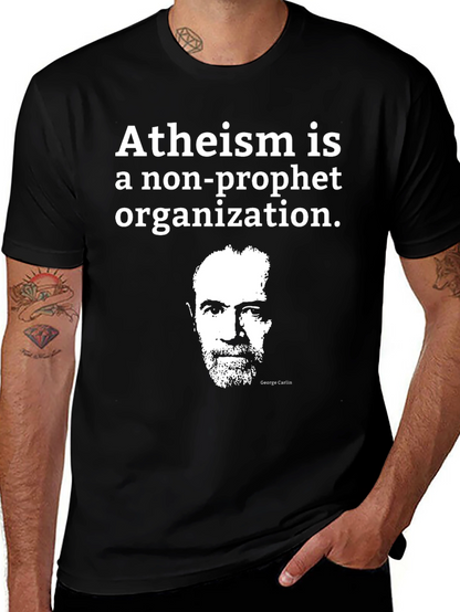 Atheism Non-Prophet Organization Graphic Tee