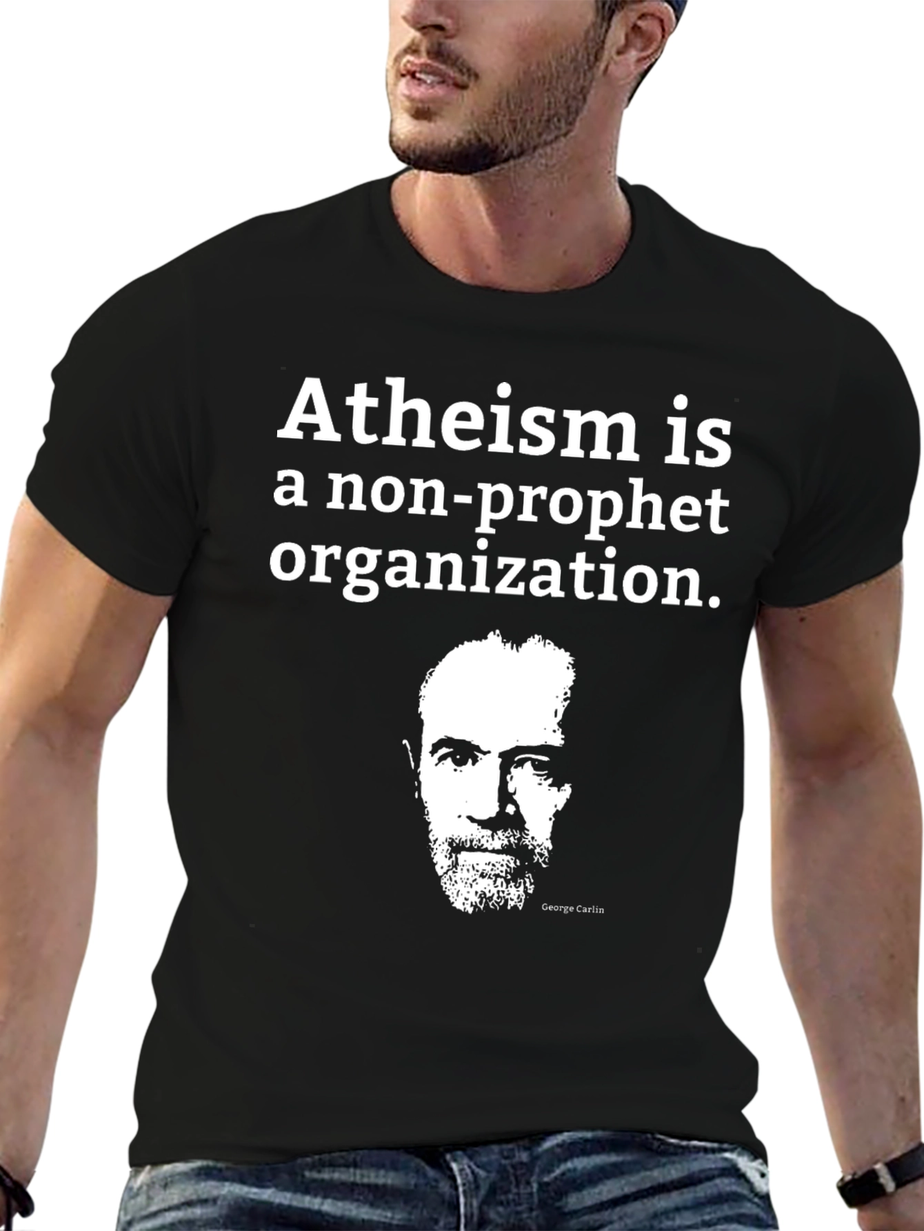 Atheism Non-Prophet Organization Graphic Tee