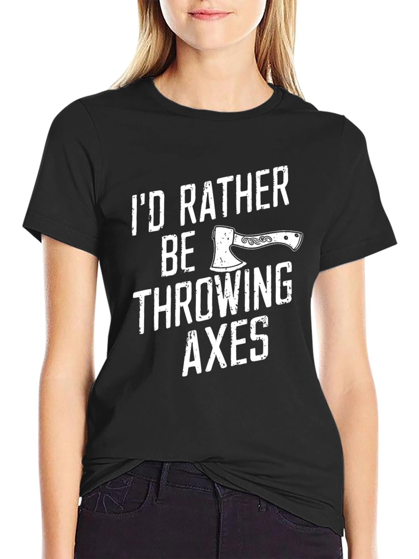 Throwing Axes Graphic T-Shirt