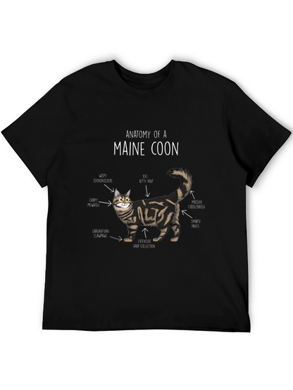 Anatomy of a Maine Coon T-Shirt