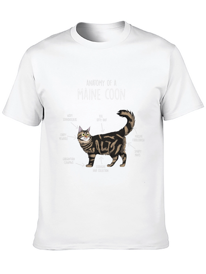Anatomy of a Maine Coon T-Shirt