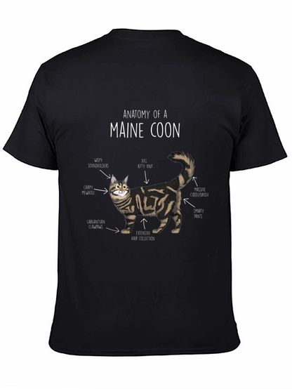 Anatomy of a Maine Coon T-Shirt