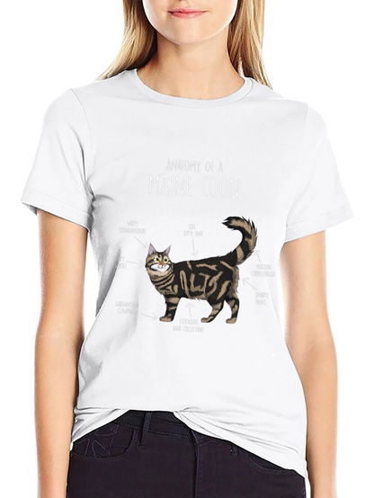 Anatomy of a Maine Coon T-Shirt