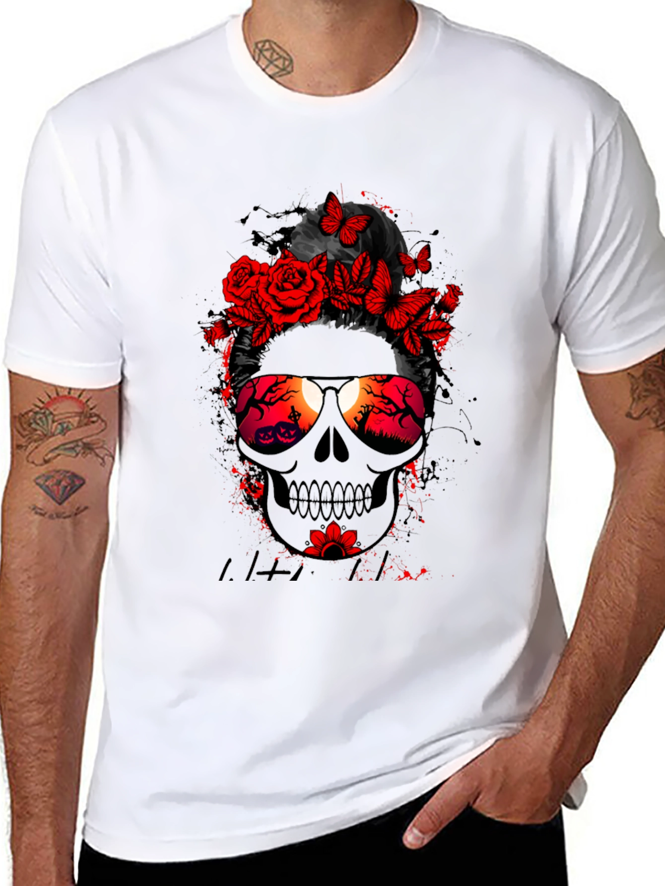 Day of the Dead Skull T-Shirt