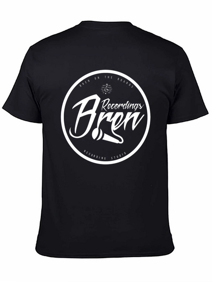 Bren Recordings Studio Black Graphic T-Shirt