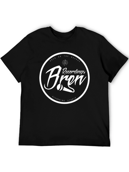Bren Recordings Studio Black Graphic T-Shirt