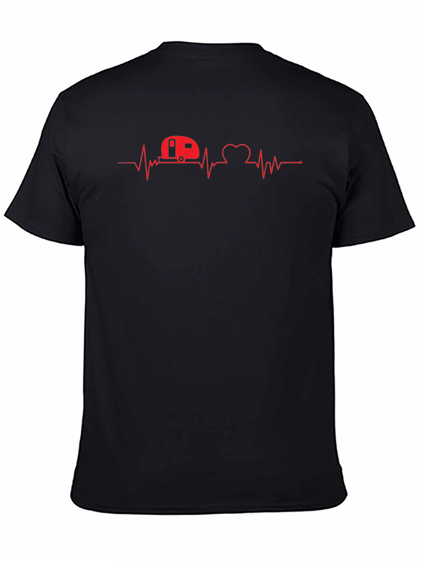 RV Heartbeat T-Shirt - Camping Love Tee