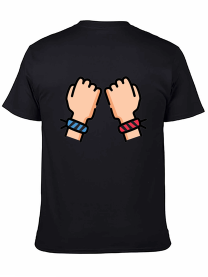 Fist Bump Black T-Shirt