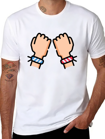 Fist Bump Black T-Shirt