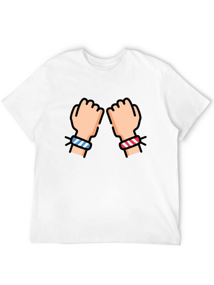 Fist Bump Black T-Shirt