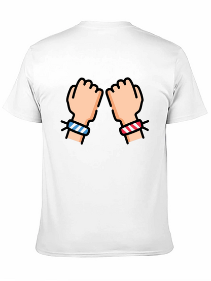 Fist Bump Black T-Shirt