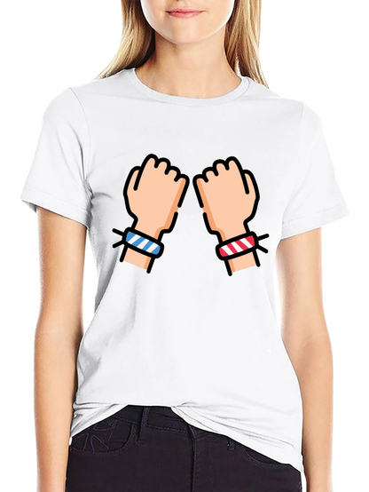 Fist Bump Black T-Shirt