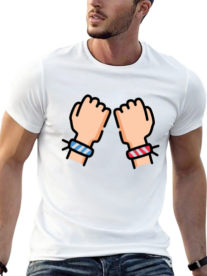 Fist Bump Black T-Shirt