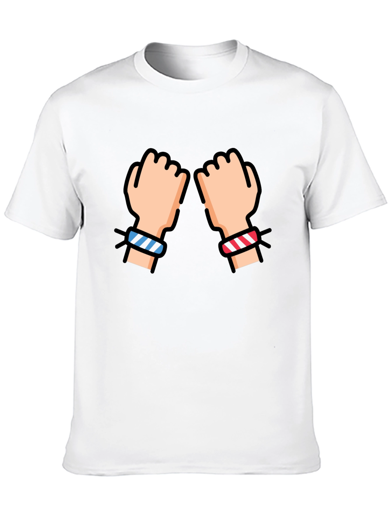 Fist Bump Black T-Shirt