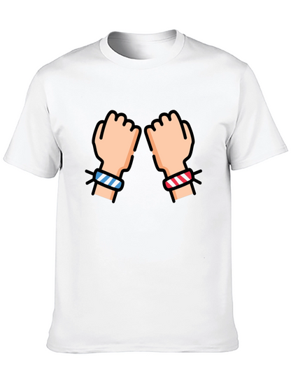 Fist Bump Black T-Shirt