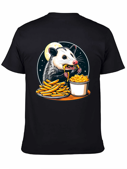 Opossum Eats Fries and Mac T-Shirt