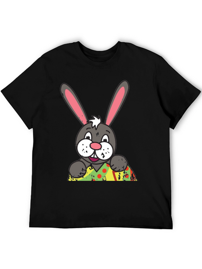 Easter Bunny Graphic Tee - Cute Rabbit Shirt