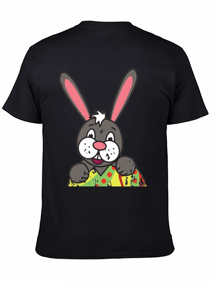 Easter Bunny Graphic Tee - Cute Rabbit Shirt