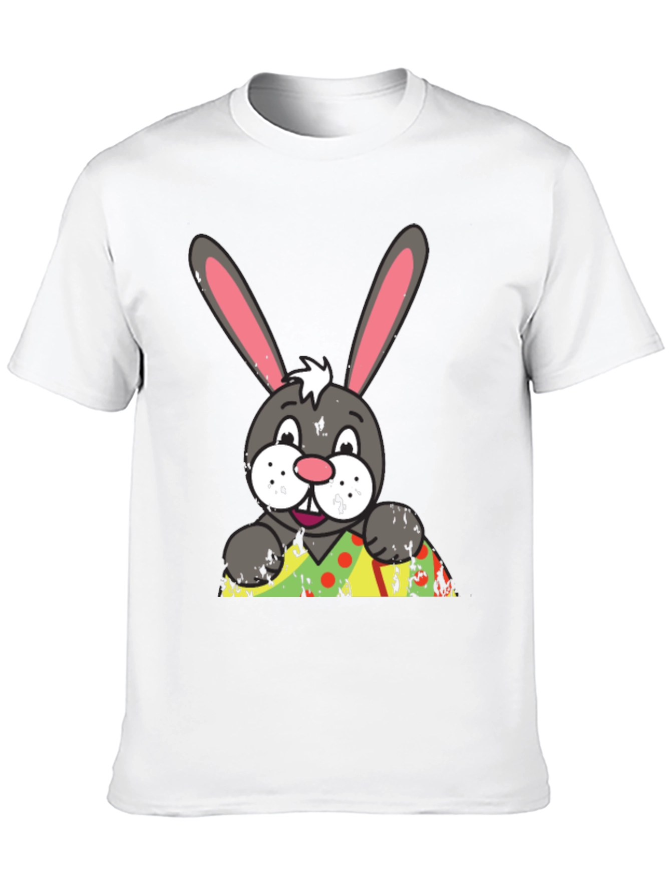 Easter Bunny Graphic Tee - Cute Rabbit Shirt