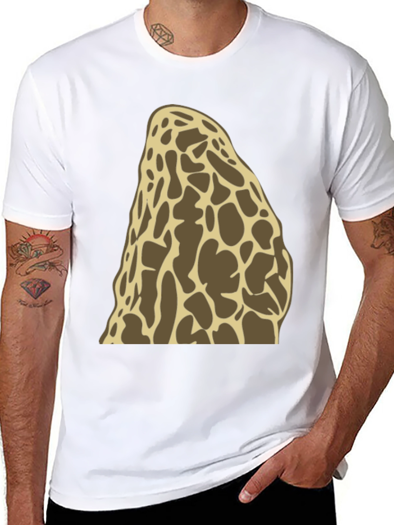 Morel Mushroom Graphic Tee