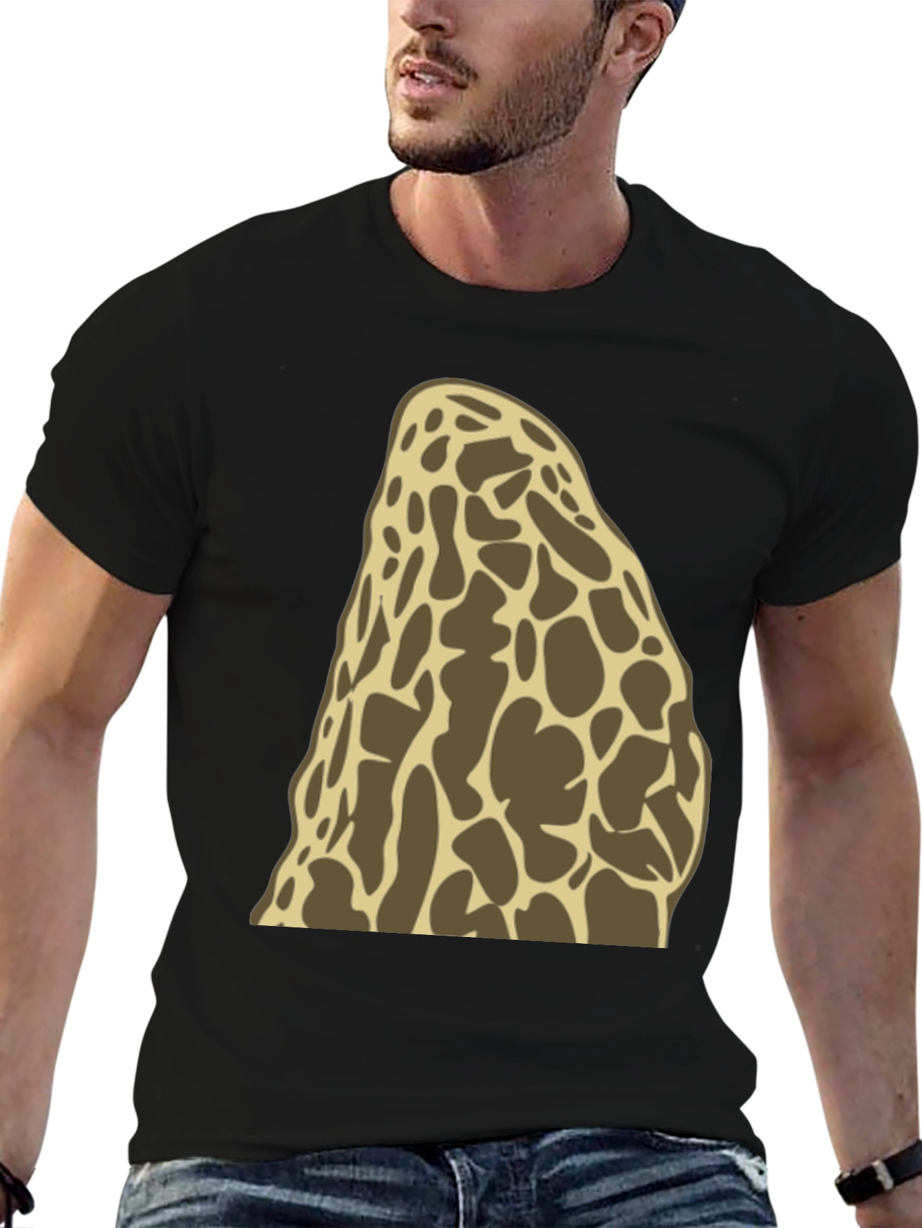 Morel Mushroom Graphic Tee
