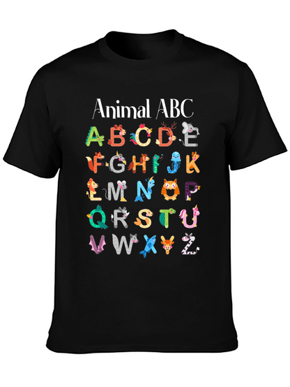 Animal ABCs T-Shirt - Fun Alphabet Learning Tee