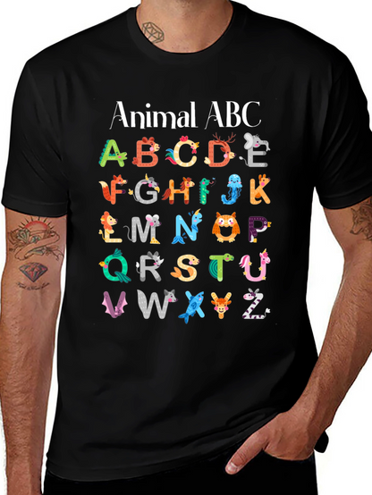 Animal ABCs T-Shirt - Fun Alphabet Learning Tee