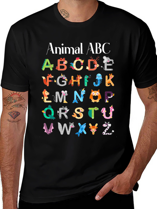 Animal ABCs T-Shirt - Fun Alphabet Learning Tee