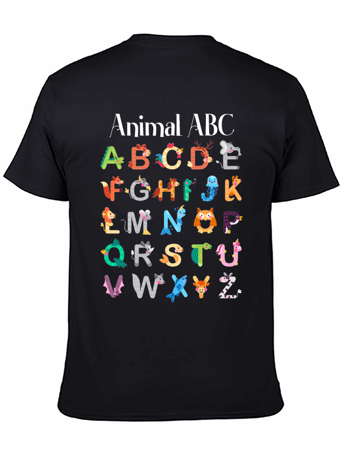 Animal ABCs T-Shirt - Fun Alphabet Learning Tee