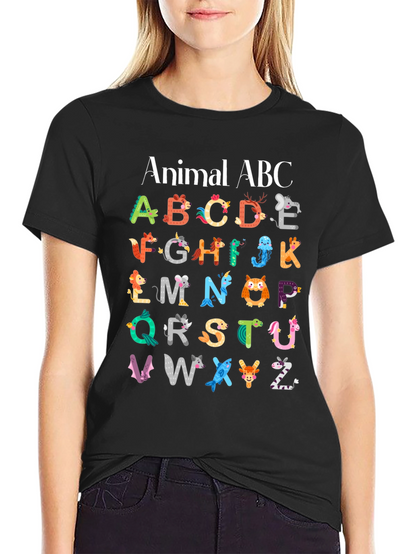 Animal ABCs T-Shirt - Fun Alphabet Learning Tee