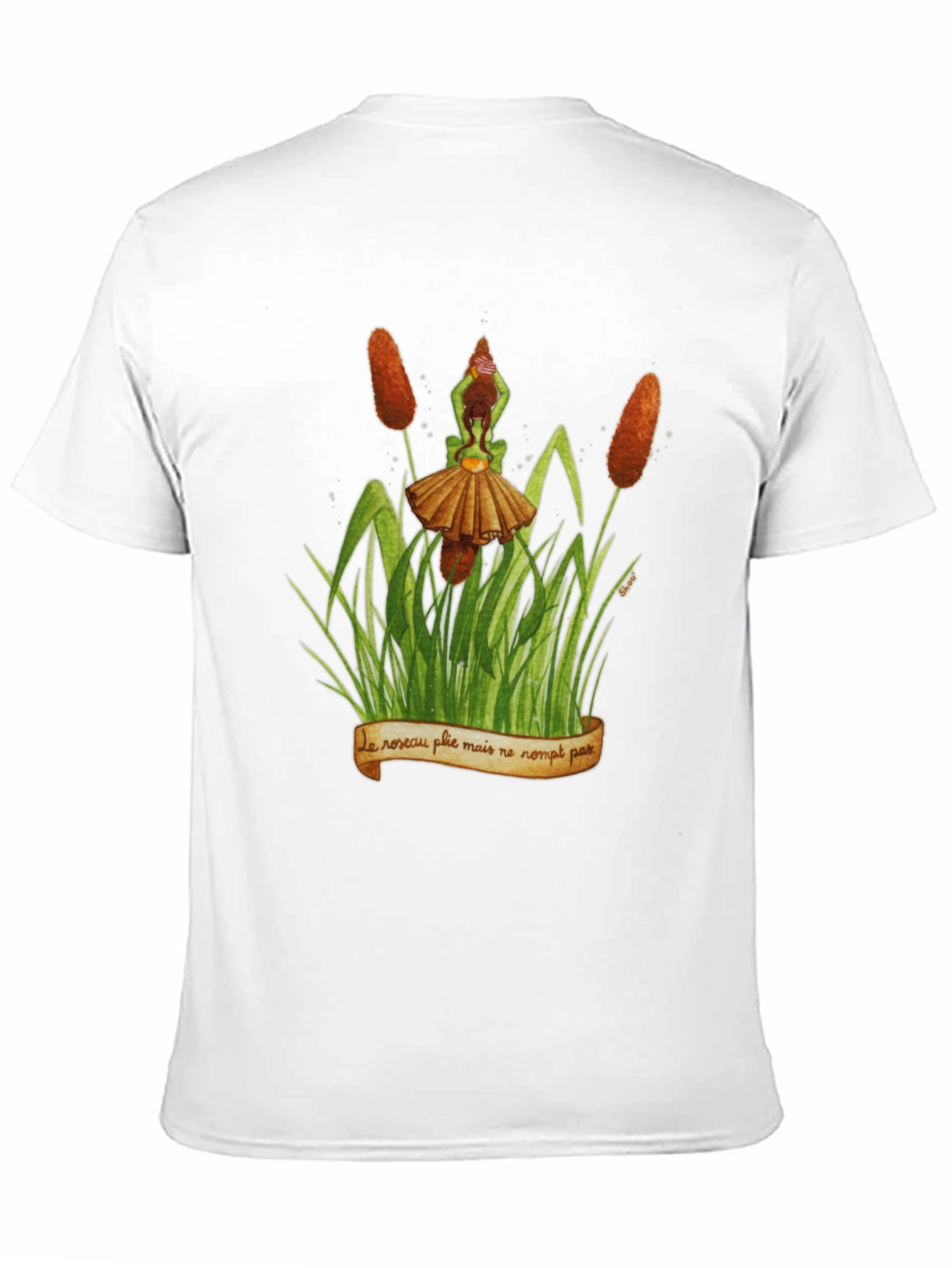 Natures Wisdom Black T-Shirt
