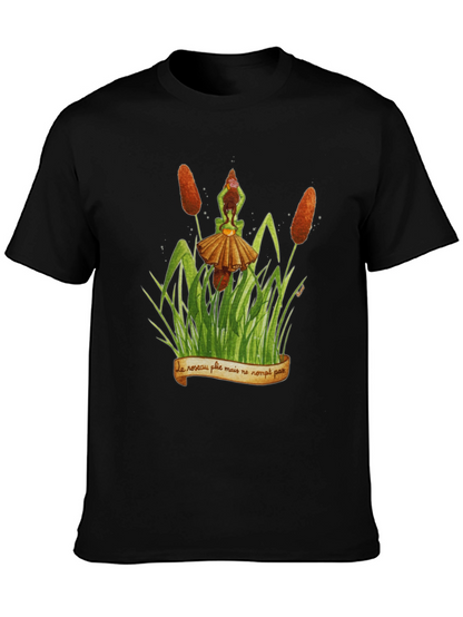 Natures Wisdom Black T-Shirt