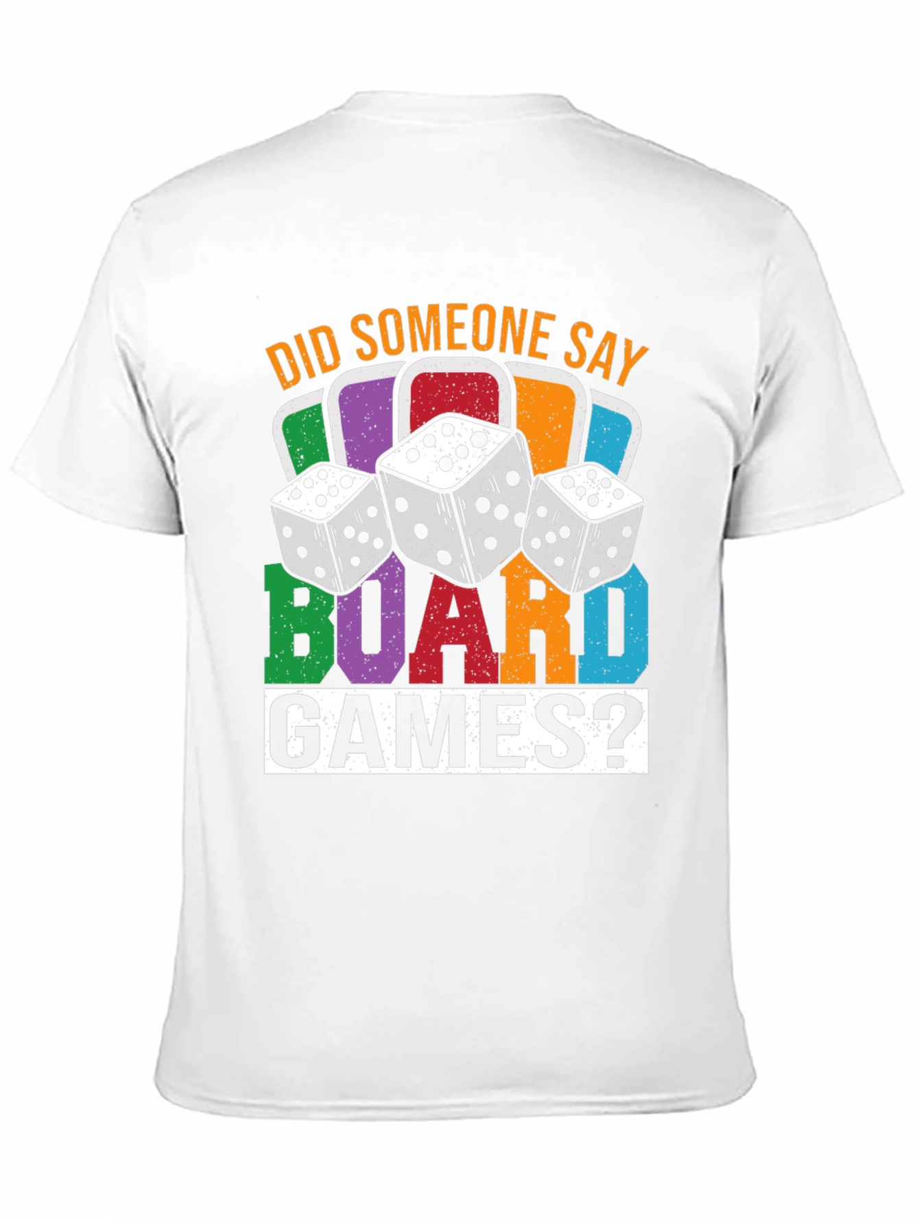 Board Games Dice Graphic Tee