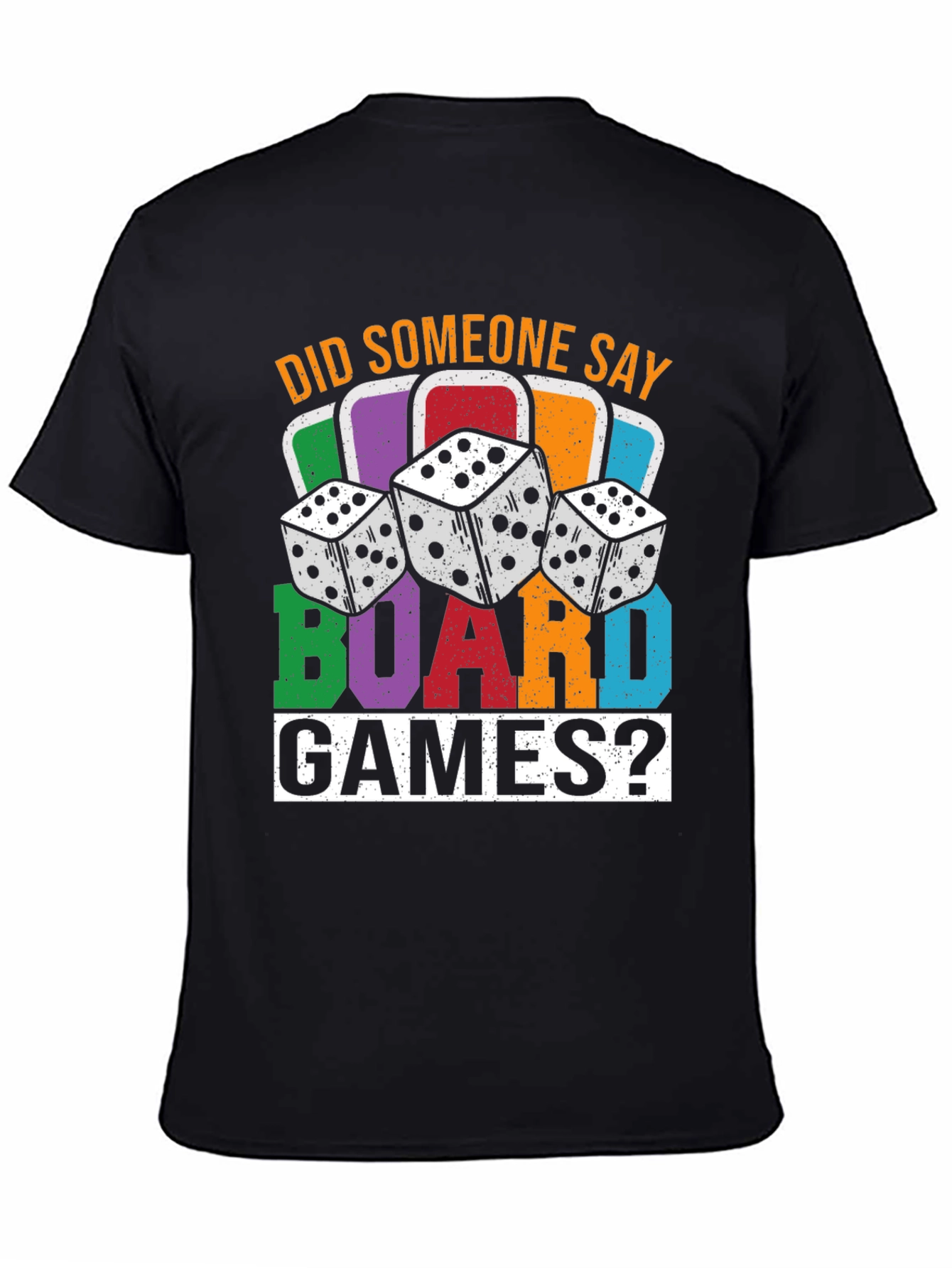 Board Games Dice Graphic Tee