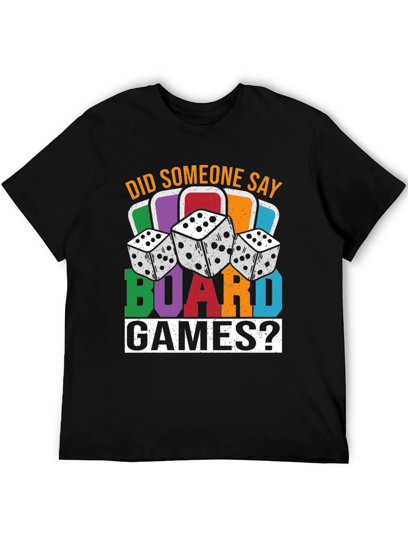 Board Games Dice Graphic Tee