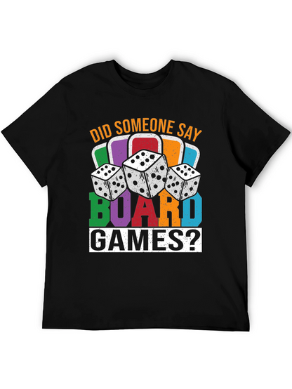 Board Games Dice Graphic Tee